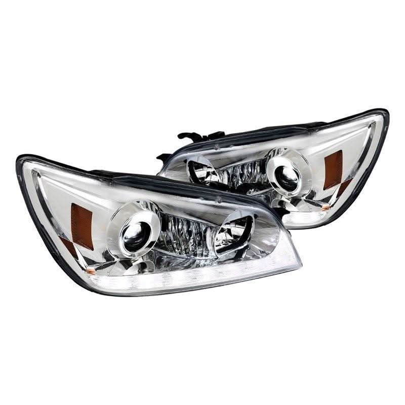 Spec-D Projector Headlights Lexus IS300 (2001-2005) LED DRL - Black or Chrome