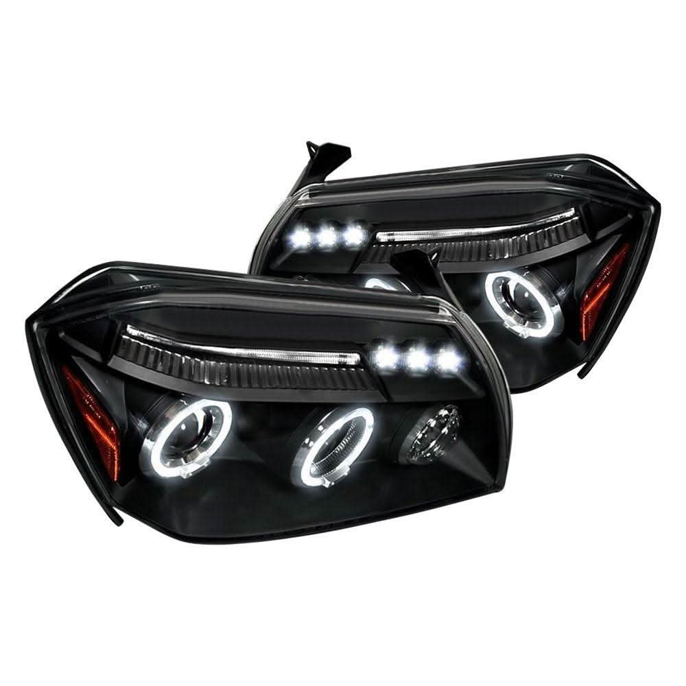 Spec-D Projector Headlights Dodge Magnum (05-06-07) w/ LED Halo - Black or Chrome
