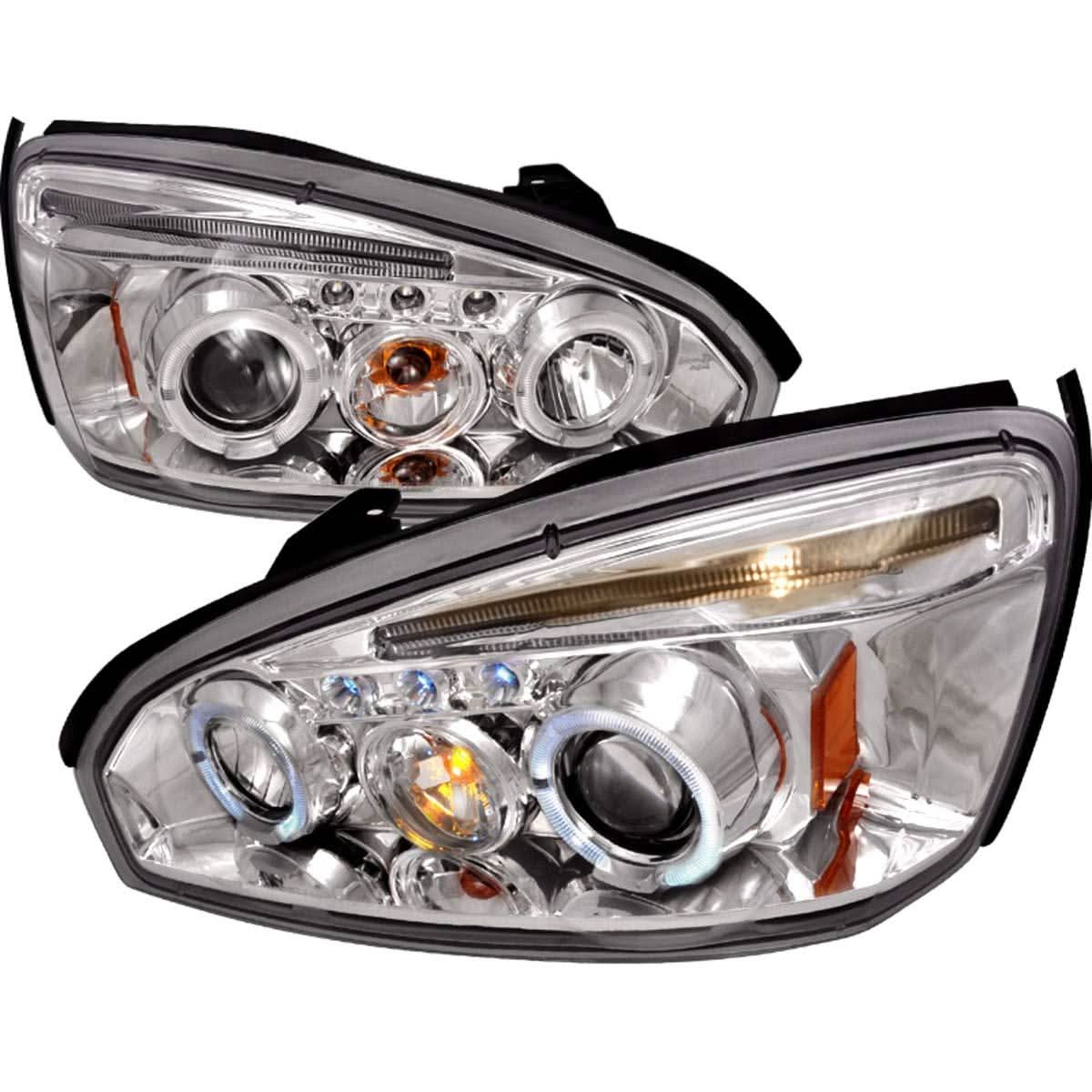 Spec-D Projector Headlights Chevy Malibu (04-07) Halo LED - Black or Chrome