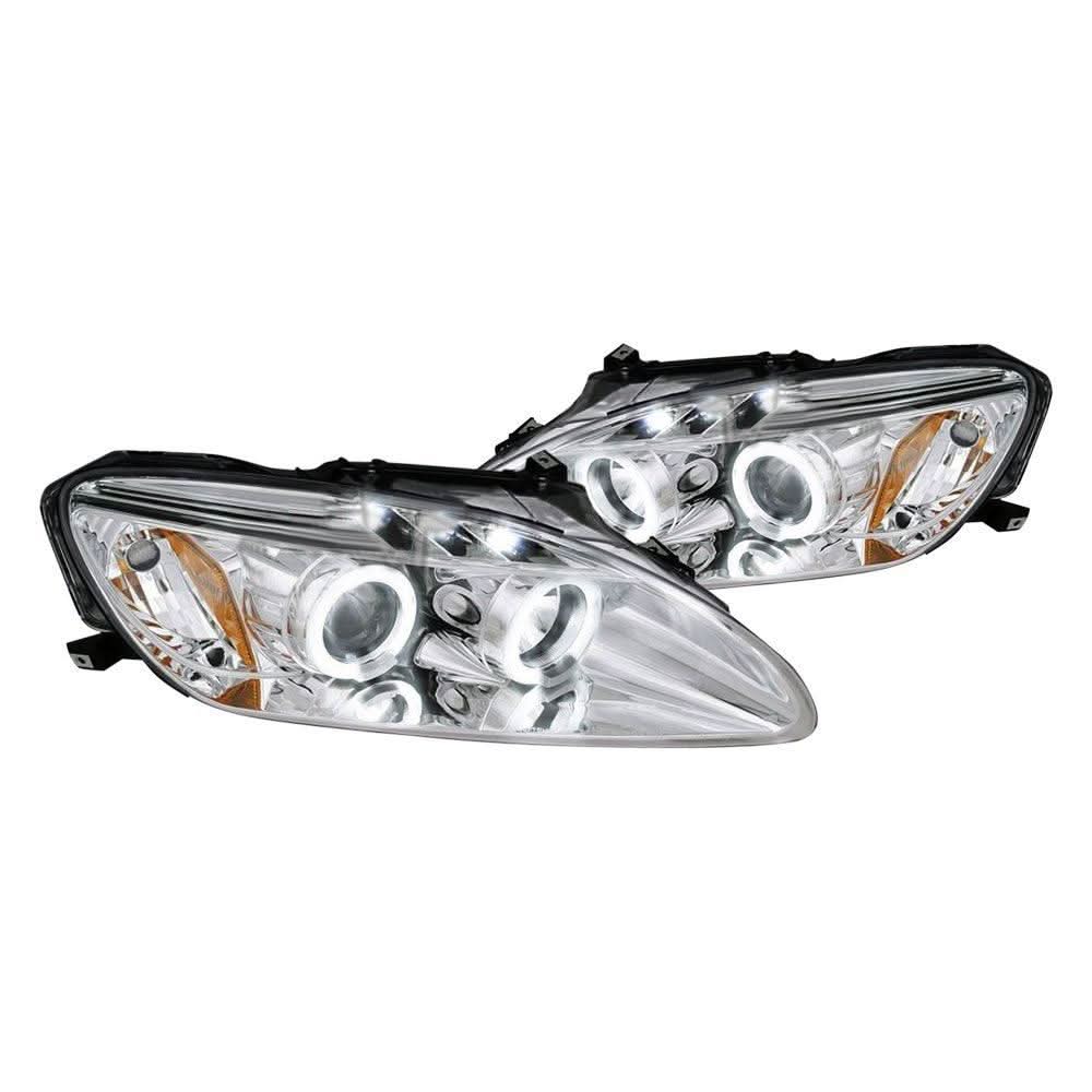 Spec-D Projector Headlights Honda S2000 AP1 (2000-2003) LED Halo - Black or Chrome