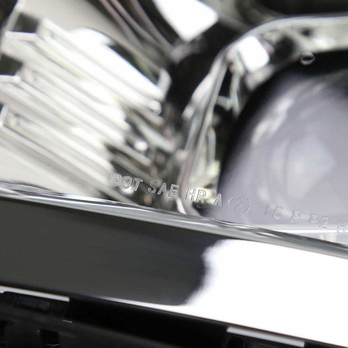 Spec-D Projector Headlights Silverado (14-15) Switchback Sequential w/ LED Bar - Black / Chrome