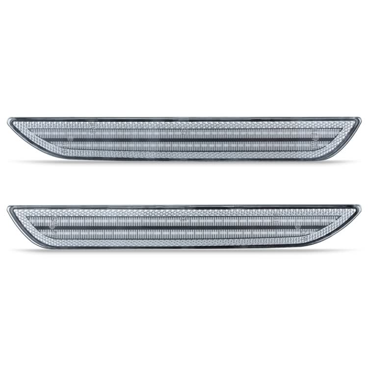 2015-2023 Mustang S550 Clear White LED Side Marker