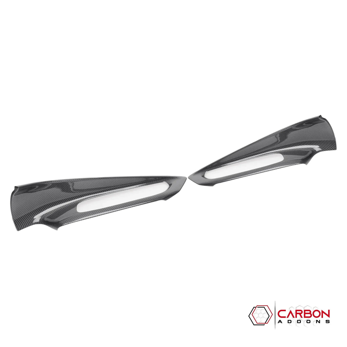 C8 Corvette 2020+ Real Carbon Fiber Window Switch Outer Trim Panel Frame Cover