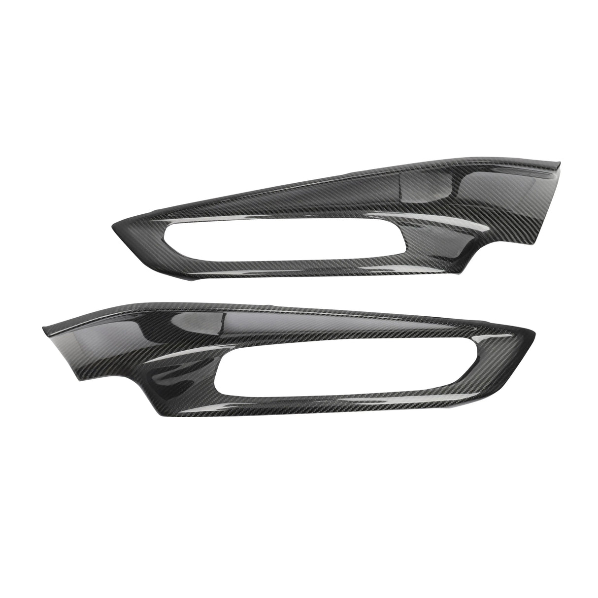 C8 Corvette 2020+ Real Carbon Fiber Window Switch Outer Trim Panel Frame Cover