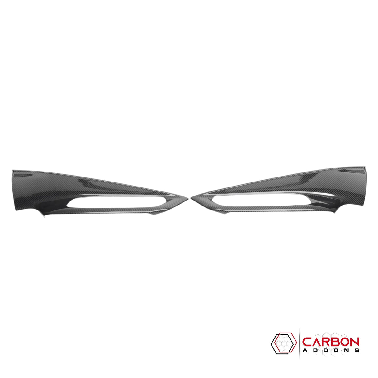 C8 Corvette 2020+ Real Carbon Fiber Window Switch Outer Trim Panel Frame Cover