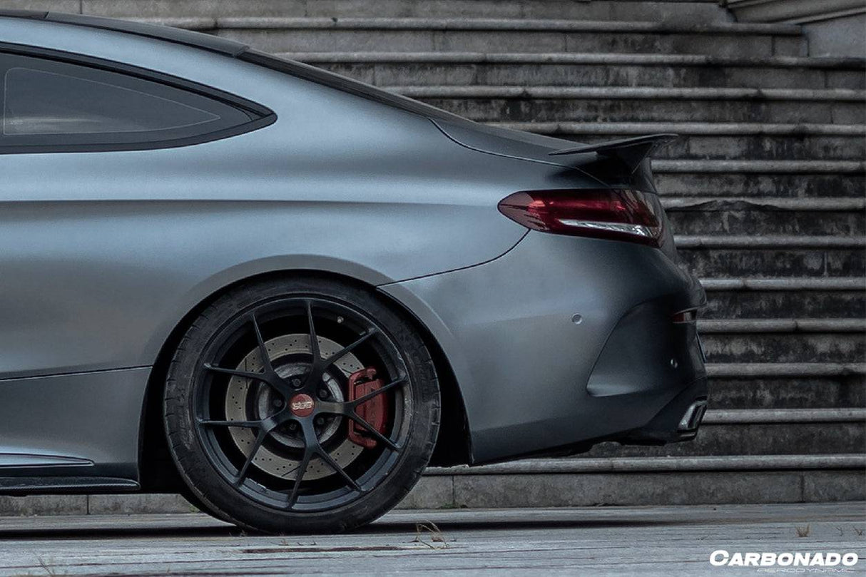 2015-2021 Mercedes Benz C-Class C63 AMG W205 Coupe RT-II Style Trunk Spoiler