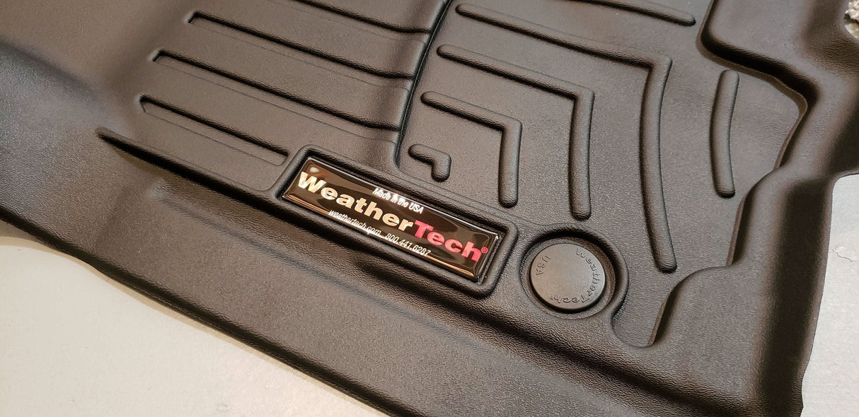 PAIR Domed Acura Emblem Inserts for Weathertech Floor Mats