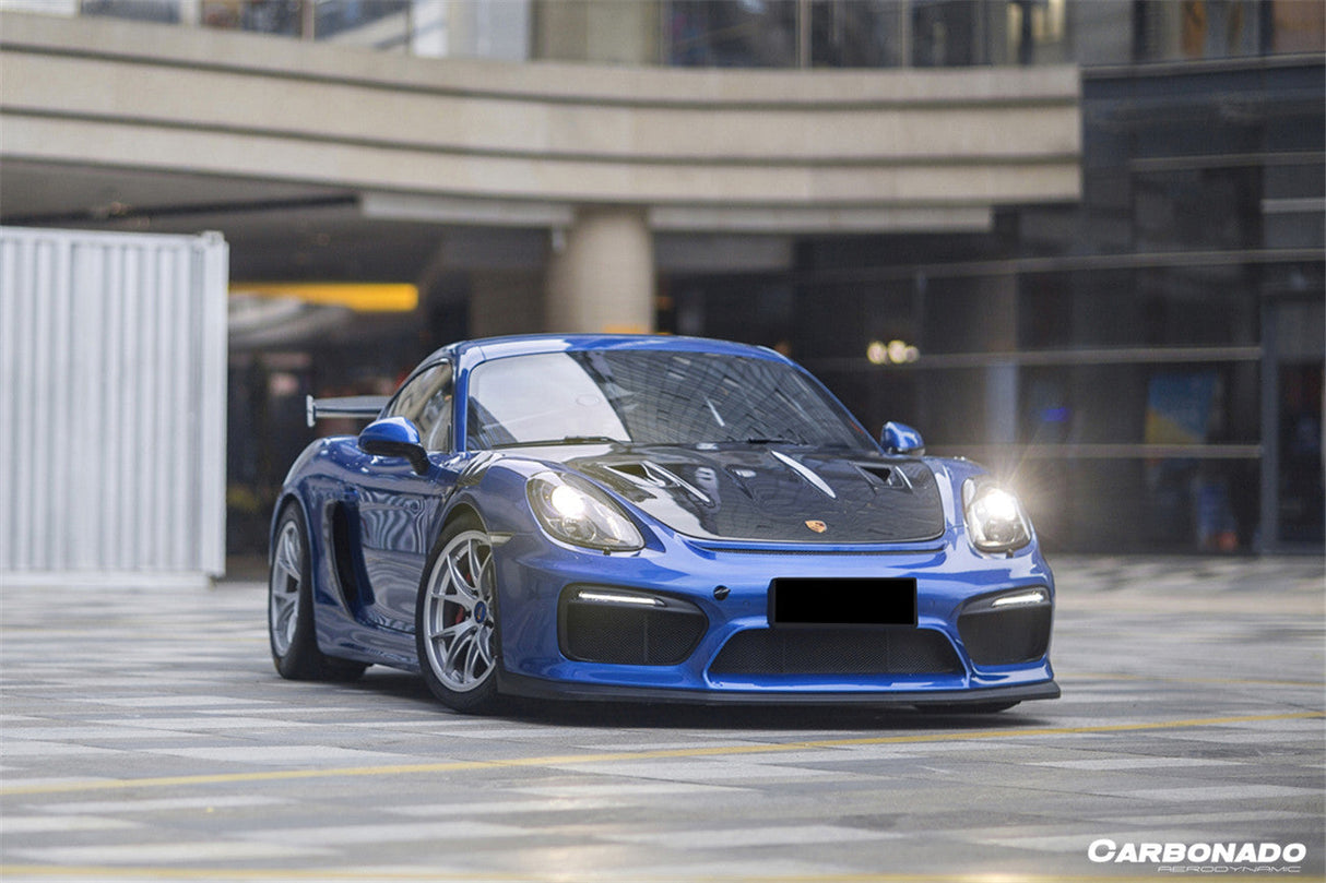 2012-2016 Porsche 981 Boxster | Cayman GT4 Style Front Bumper
