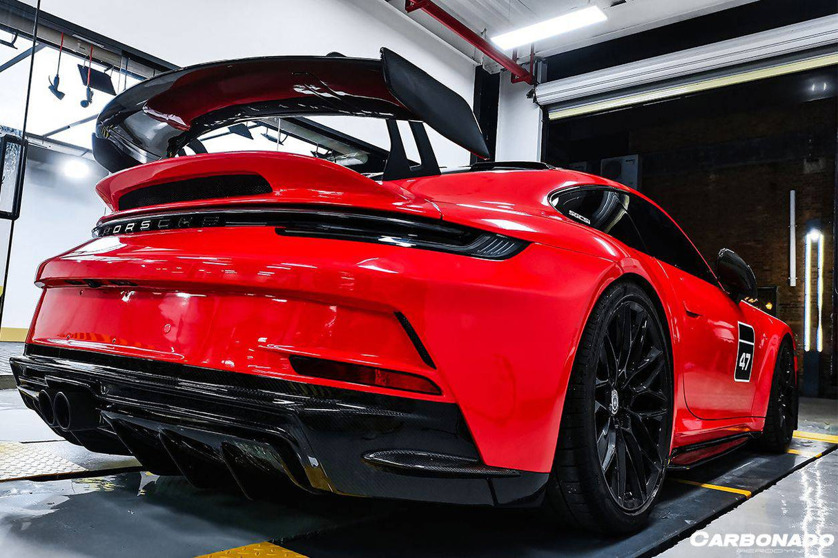 2019-2024 Porsche 911 992 Carrera S 4 4S Targa Cabriolet GT3 Style Rear Bumper