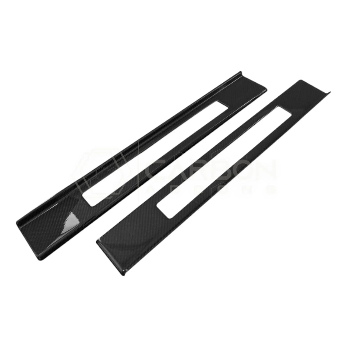 2024+ S650 Mustang Hard Carbon Fiber Door Sills Trim Cover