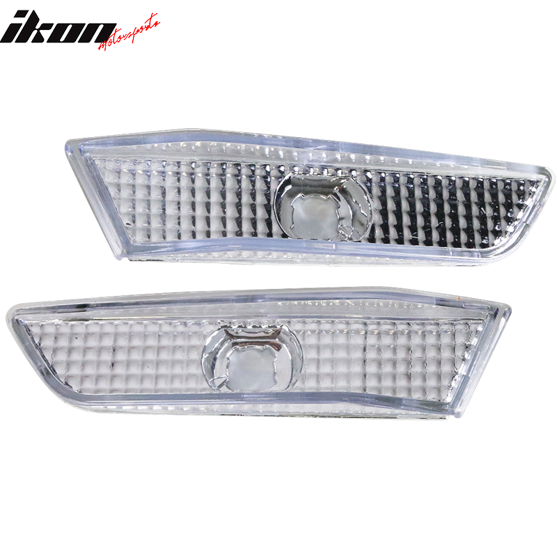 2003-2007 Infiniti G35 Coupe Clear Lens Side Marker Bumper Lights Lamp