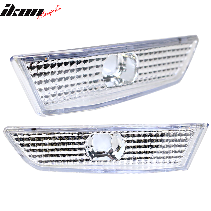 2003-2007 Infiniti G35 Coupe Clear Lens Side Marker Bumper Lights Lamp