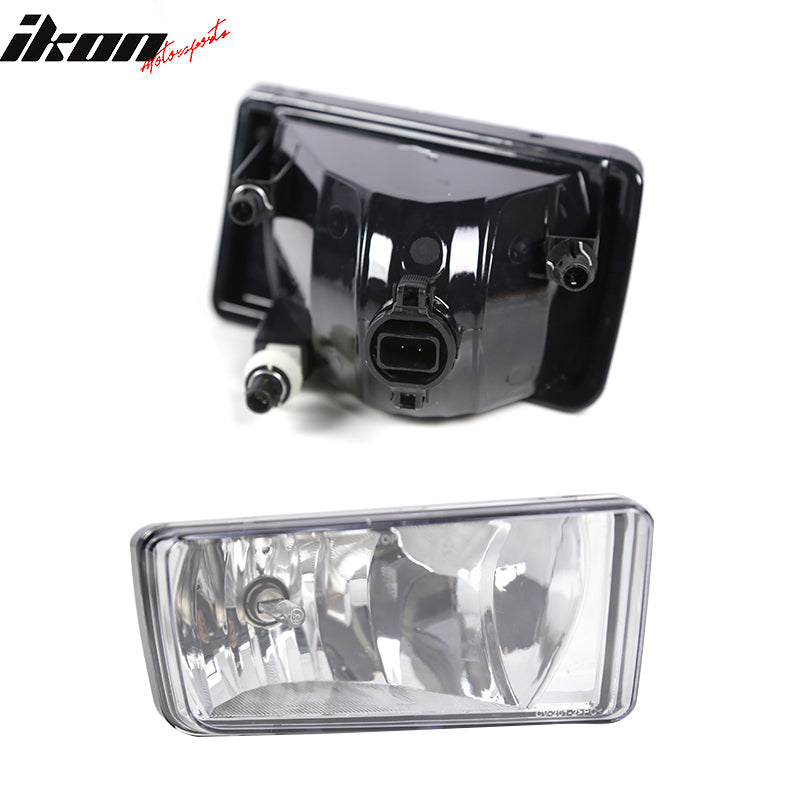2007-2014 Chevy Silverado Tahoe Suburban Avalanche Clear Fog Lights