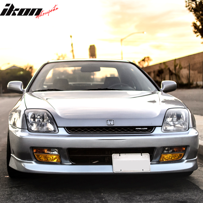 1997-2001Â Honda Prelude Yellow Lens 2PCS Front Bumper Fog Lights Lamps