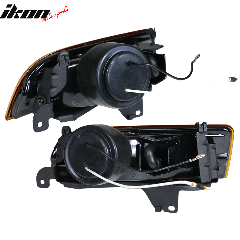 1997-2001Â Honda Prelude Yellow Lens 2PCS Front Bumper Fog Lights Lamps