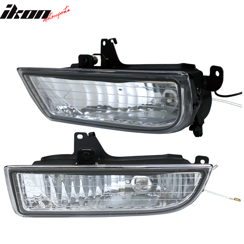1997-2001Â Honda Prelude Clear Lens 2PCS Front Bumper Fog Lights Lamps