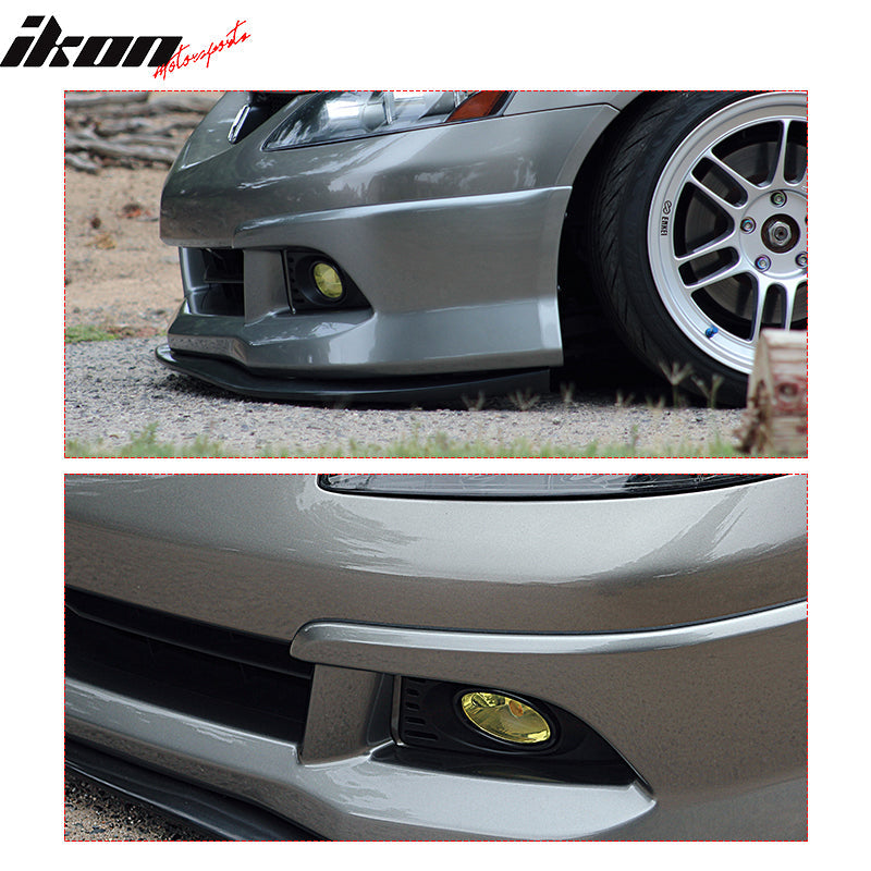2005-2007Â Acura RSX Yellow Lens 2PCS Front Bumper Fog Lights Lamp