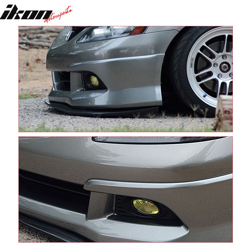 2005-2007Â Acura RSX Yellow Lens 2PCS Front Bumper Fog Lights Lamp