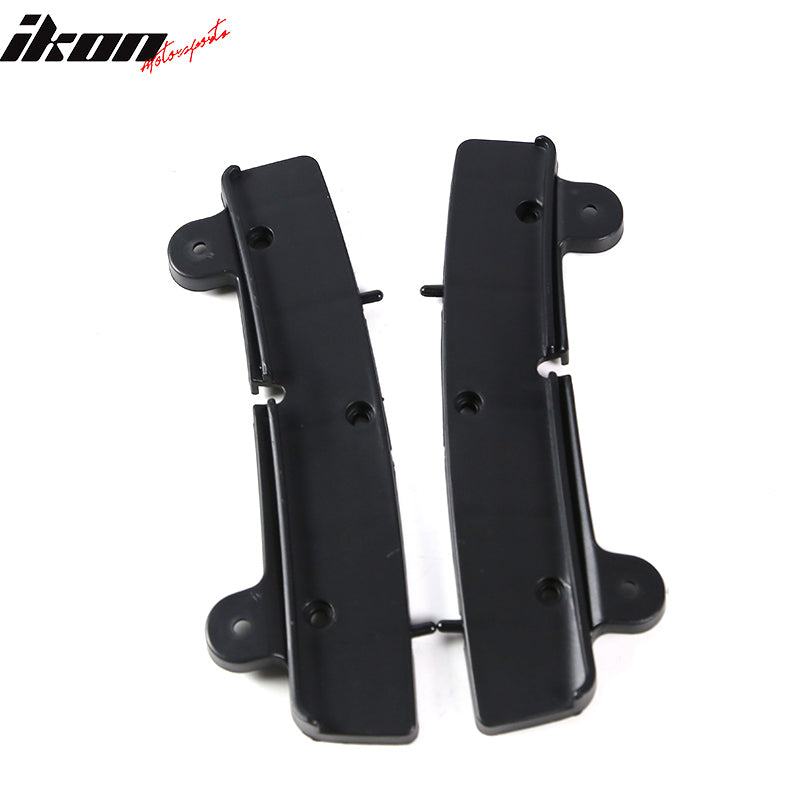 2003-2005 Nissan 350Z Smoked 2PC Front Bumper Reflector Fog Lights LED