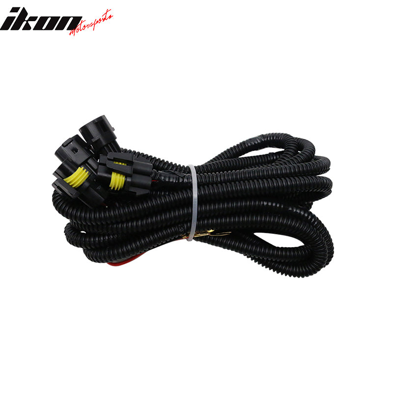 2014-2019 Toyota Tundra Chrome Halo Projector LED Bumper Fog Lights