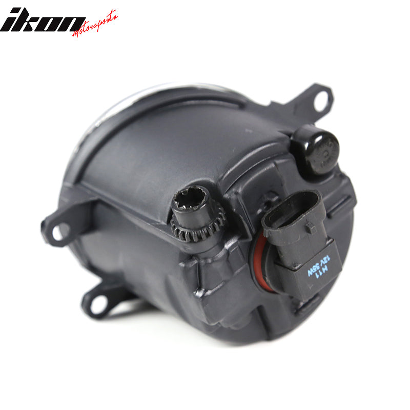 2007-2009 Toyota Camry Front Bumper CFog Lights Clear W/Chrome Bezel