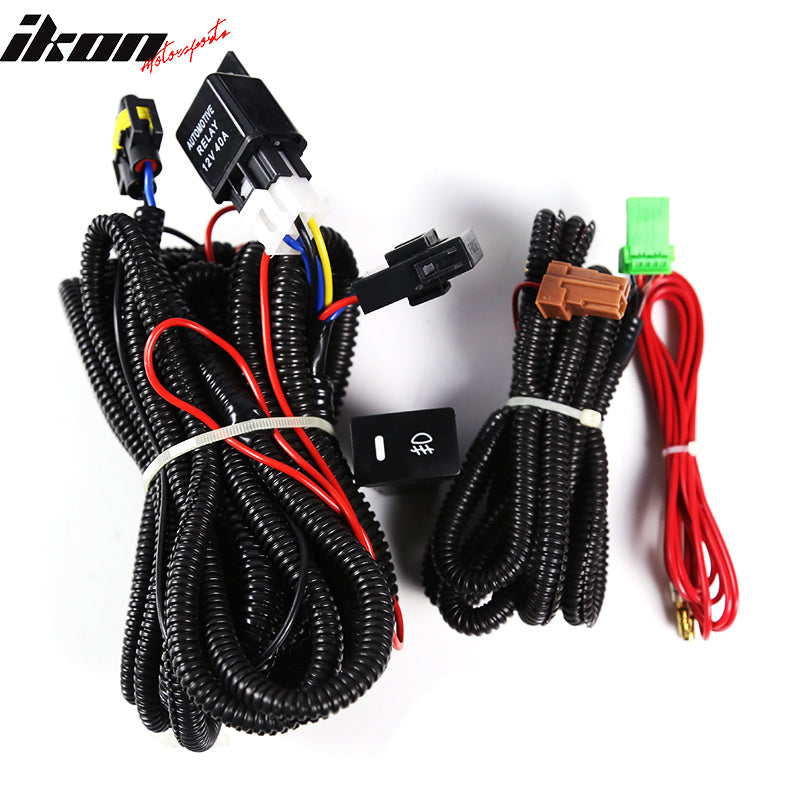 2014-2015 Scion tC Front Bumper Clear Fog Lights Lamps Left Right