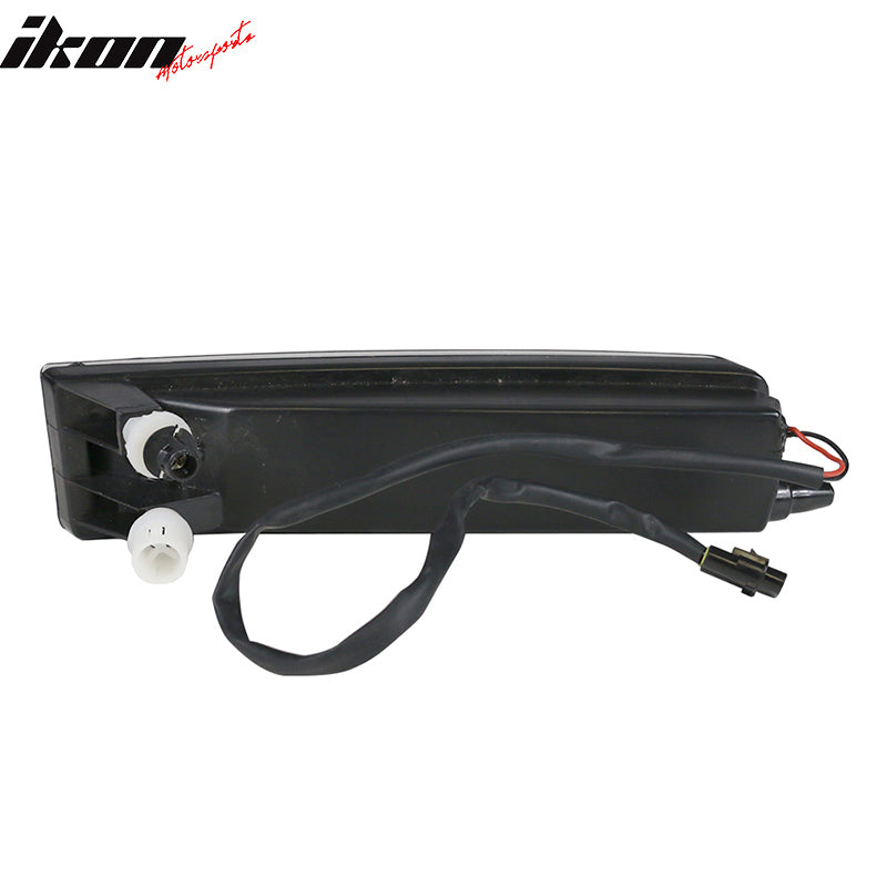 2003-2007 Scion xB White SMD 5x LED DRL Black Out Smoked Fog Lights