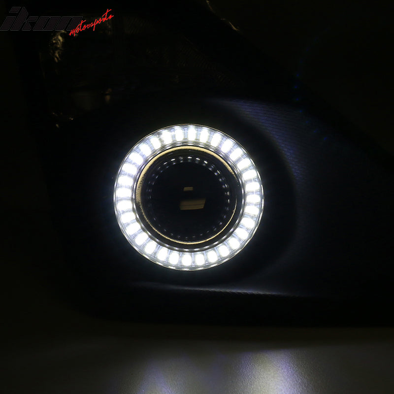 2013-2016Â Scion FR-S Projector Fog Lights w/ Angel Eyes & Bezels