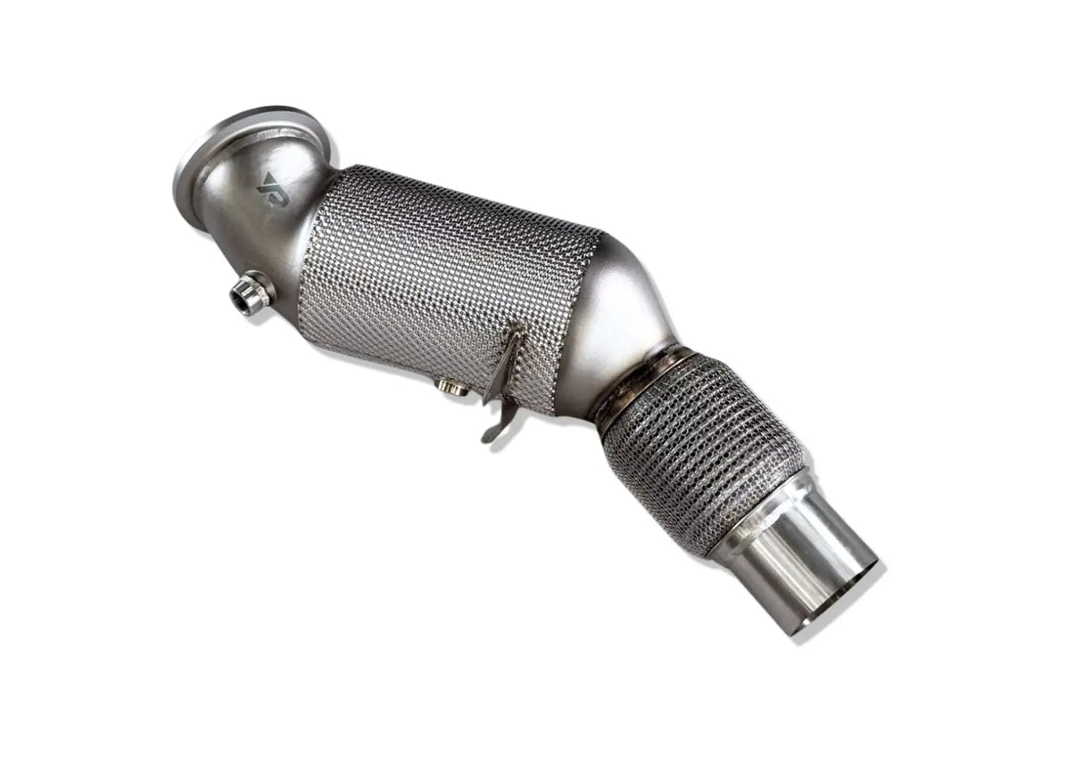 BMW B58 4.5'' Maxflow Downpipes w/ Heatshield for TU1/2/3 - Yonristic Performance