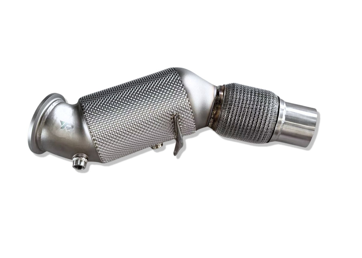 BMW B58 4.5'' Maxflow Downpipes w/ Heatshield for TU1/2/3 - Yonristic Performance