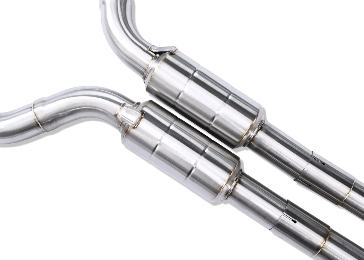 BMW E60 M5 E63 M6 Performance Exhaust System Double X-Pipe - Yonristic Performance