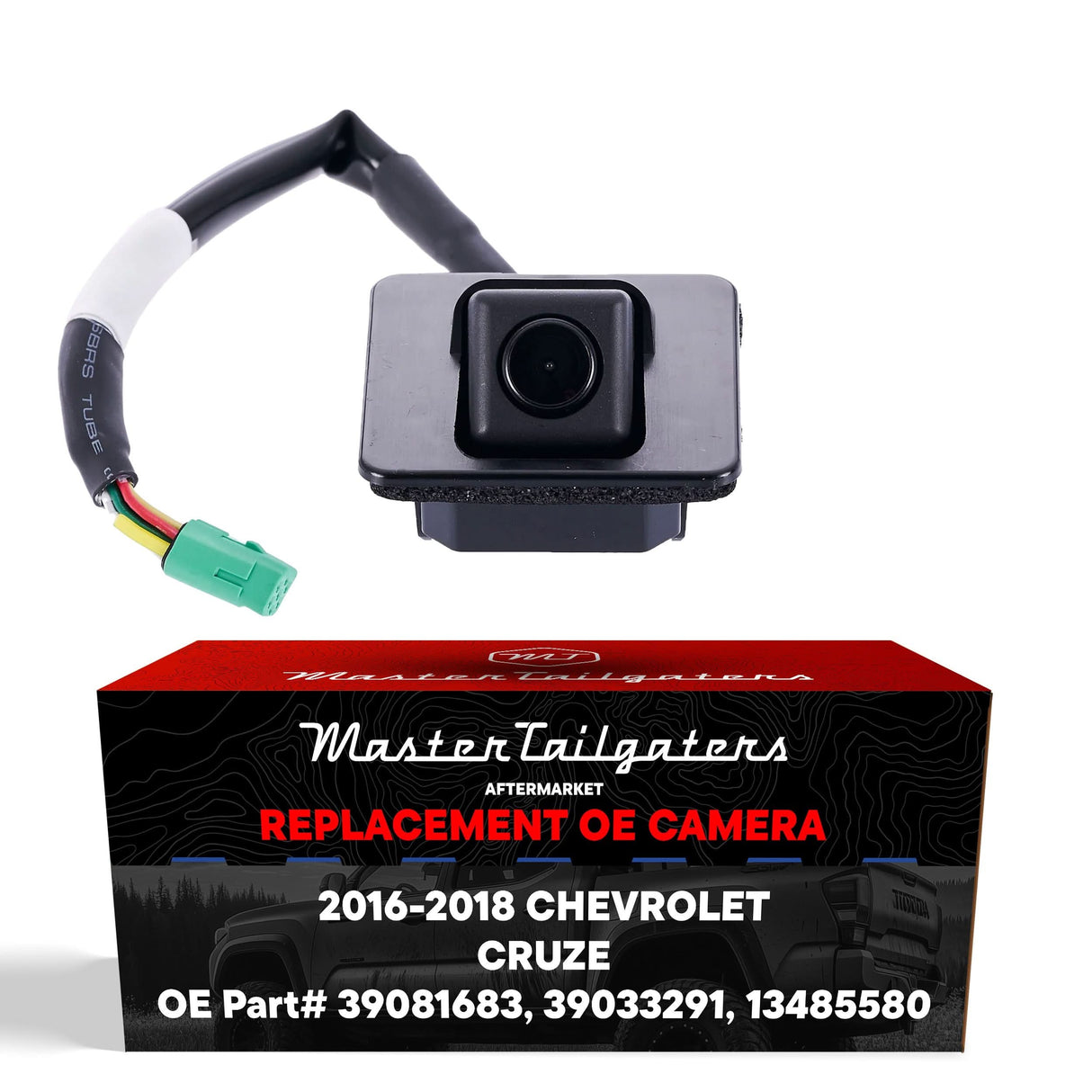 Chevrolet Cruze Sedan (2016-2018) OEM Replacement Backup Camera OE Part # 13485580, 39033291, 39081683
