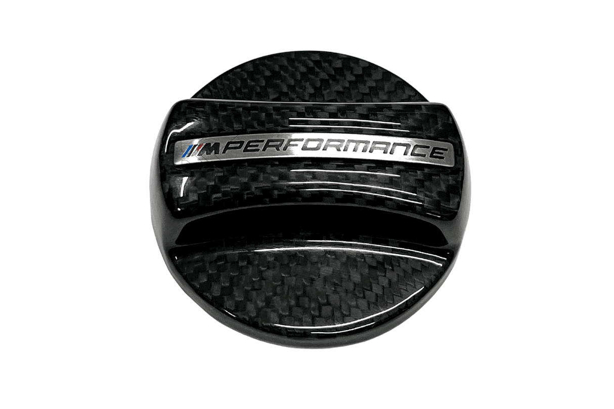 BMW MPerformance Carbon Fiber Fuel Cap Cover - K2 Industries