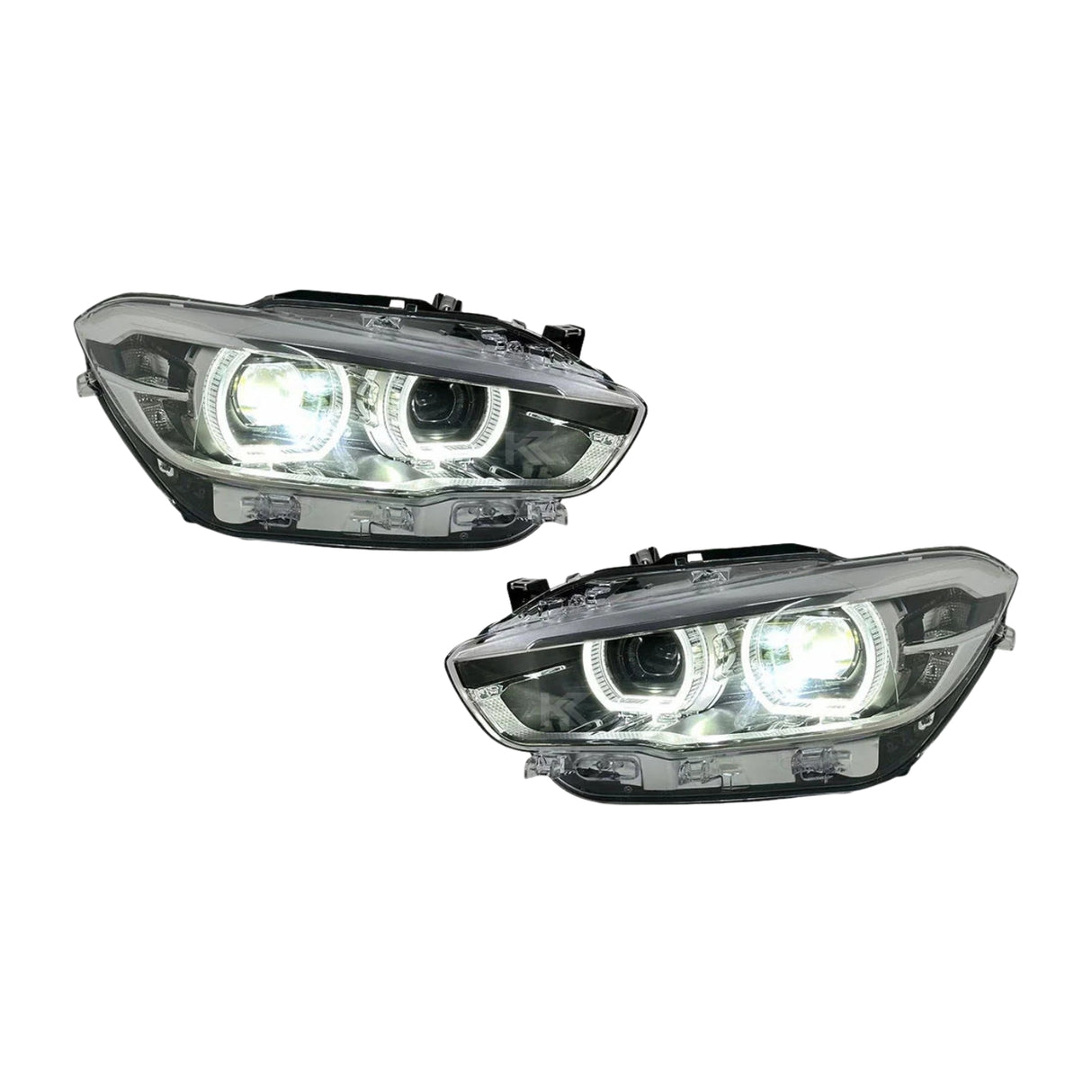 BMW 1 Series F20 / 118i Dual-Color (Yellow / White) LED Headlight Assembly with High / Low Beam 2015 - 2018