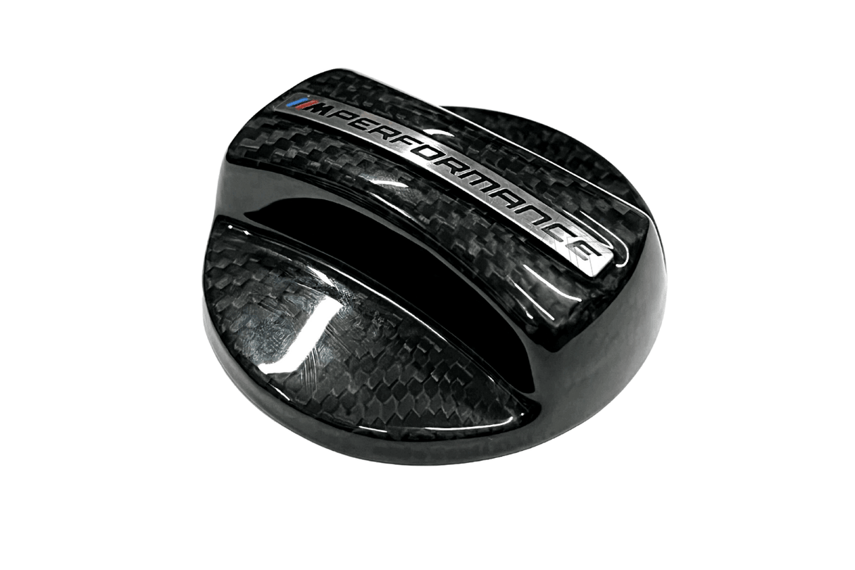 BMW MPerformance Carbon Fiber Fuel Cap Cover - K2 Industries