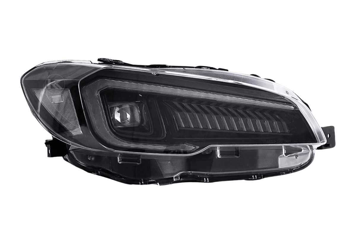 Subaru WRX & WRX STI 1st Gen (VA) Black LED Matrix Projector Headlights (2015-2021) - K2 Industries