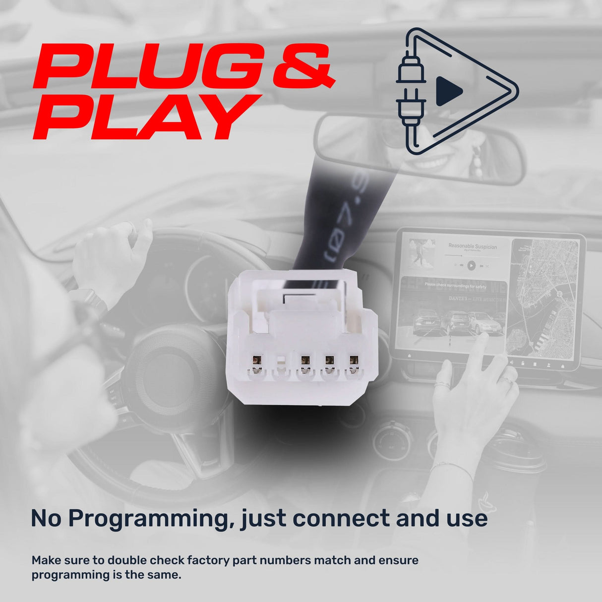 Toyota Yaris iA (2016-2020), Yaris Sedan (2016-2020) / Scion iA (2016) OEM Replacement Backup Camera OE Part # 86790-WB001, 86790-WB002