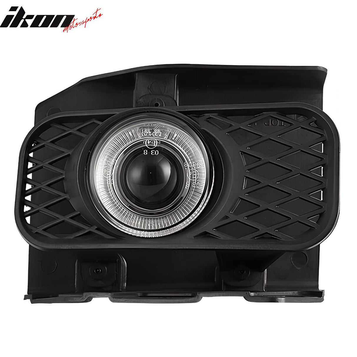 1999-2003 Ford F-150 Ring Style 2PC Projector Fog Lights Black Housing