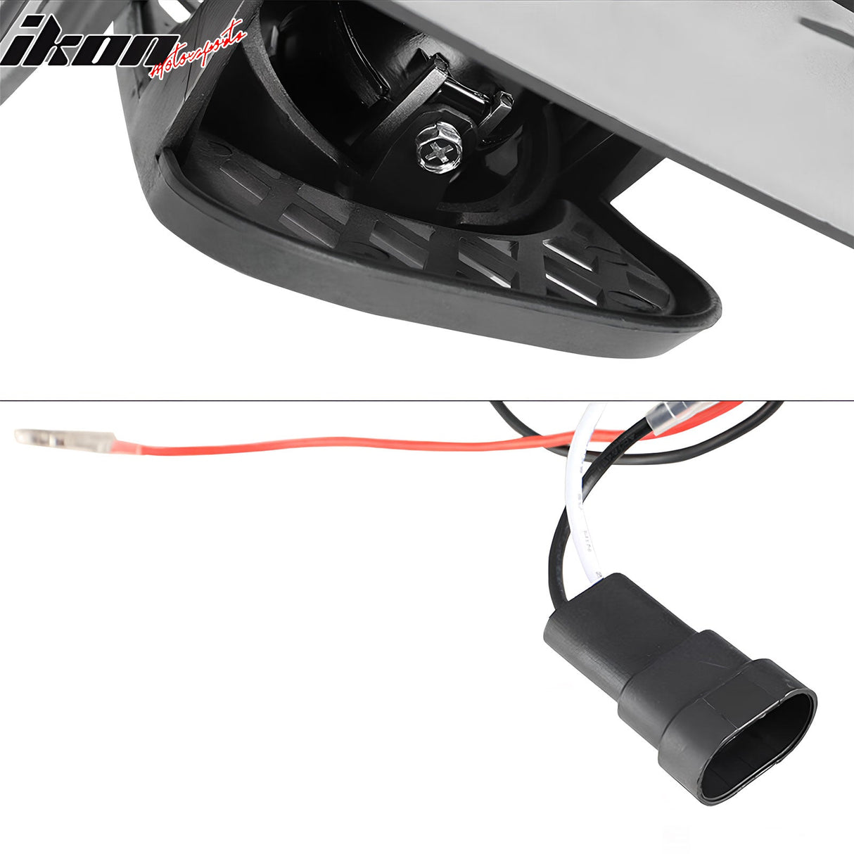 1999-2003 Ford F-150 Ring Style 2PC Projector Fog Lights Black Housing