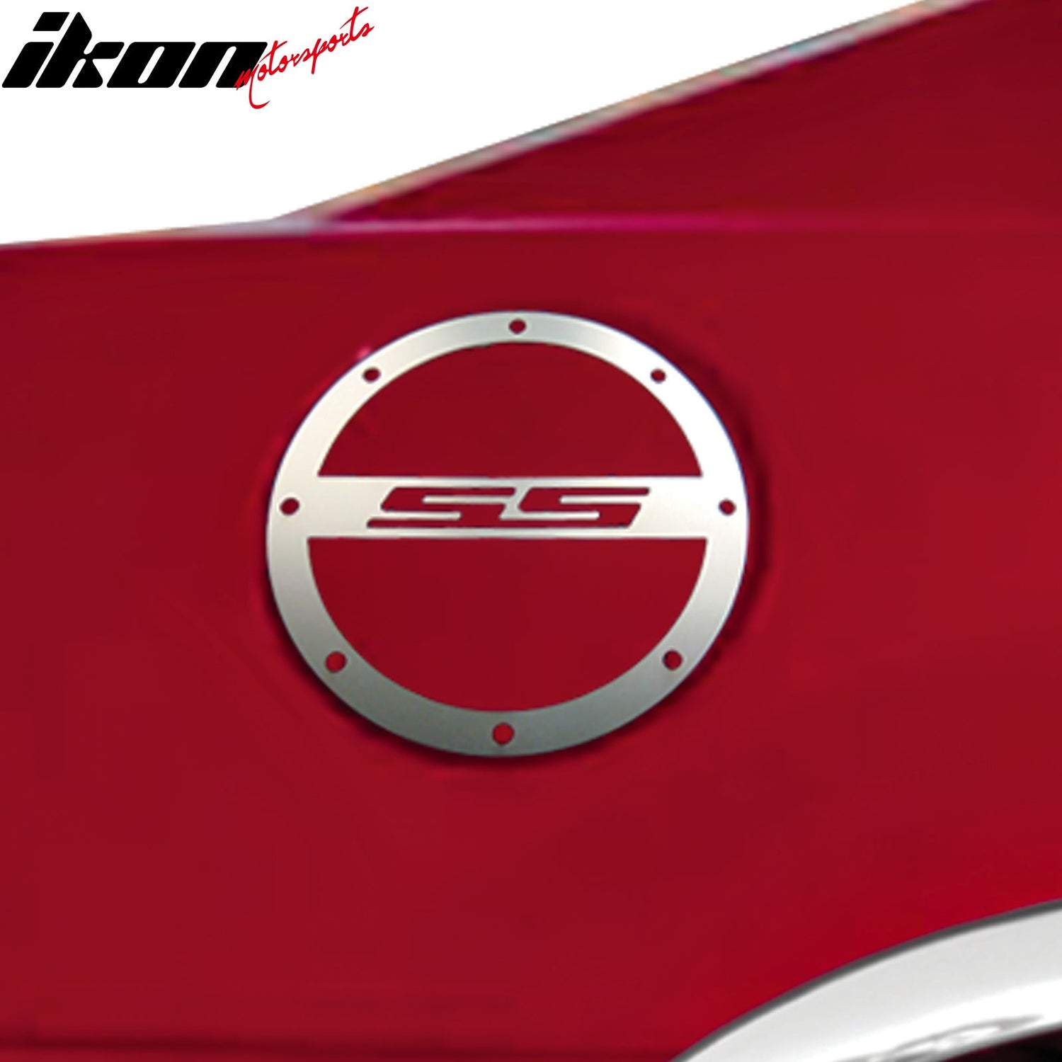 2010-2013 Chevy Camaro Mirror Finish Gas Door Cover Stainless Steel