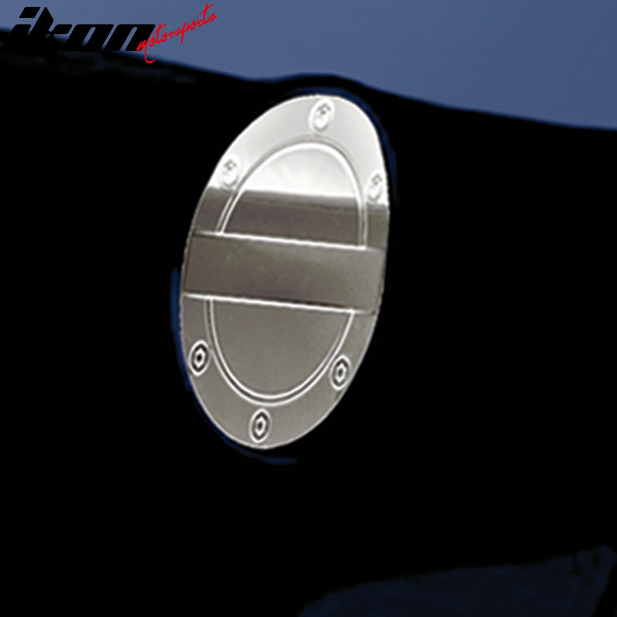 2010-2014 Ford Mustang Mirror Finish Gas Door Cover Stainless Steel
