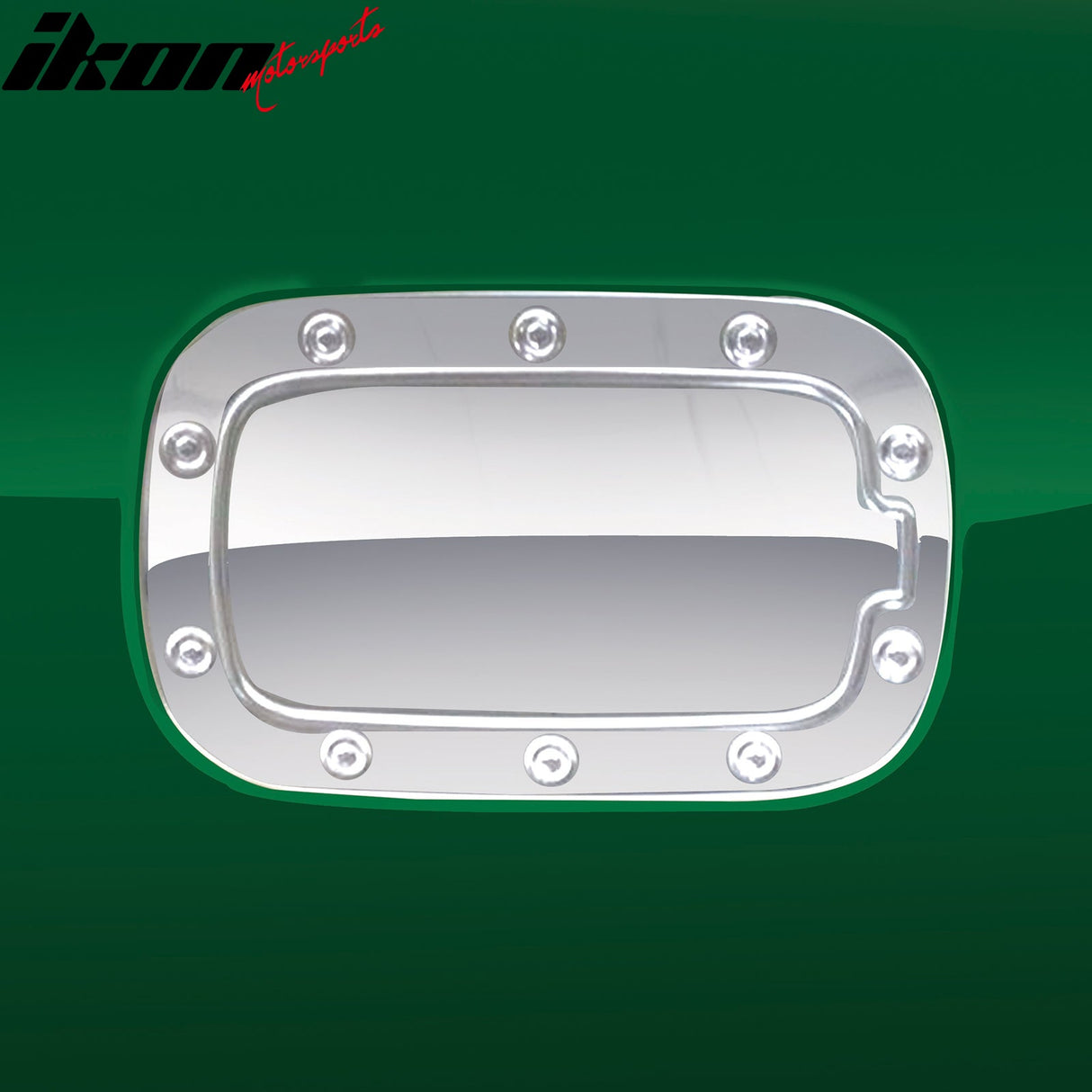 2011-2014 Grand Cherokee Durango Chrome Gas Door Cover Stainless Steel