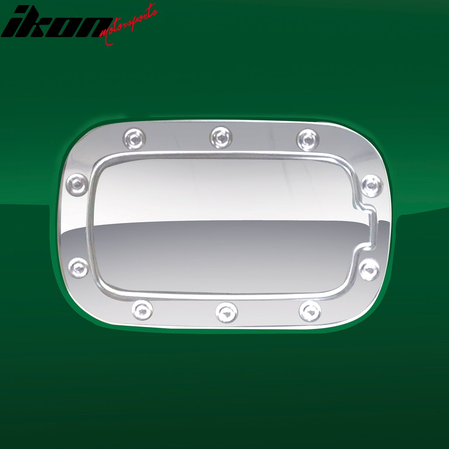 2011-2014 Grand Cherokee Durango Chrome Gas Door Cover Stainless Steel