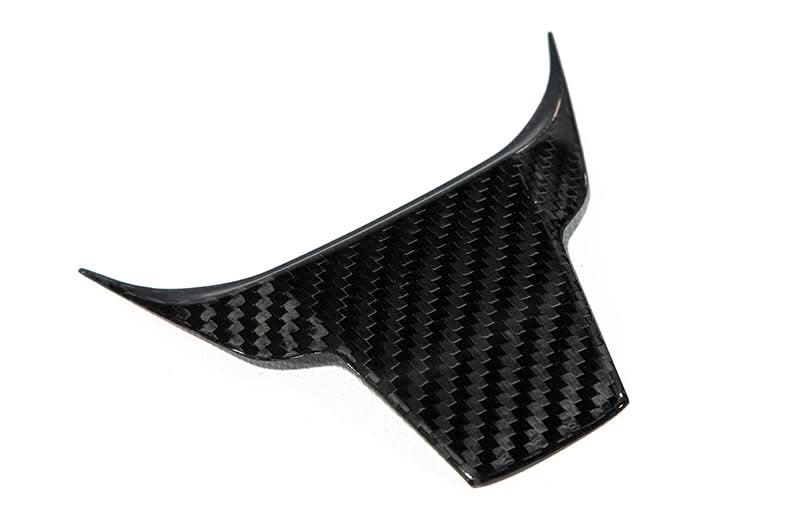 OLM Carbon Fiber Lower Steering Wheel Cover (Gloss Finish) - 2016 - 21 Honda Civic / 2017-21 Honda Civic Type R