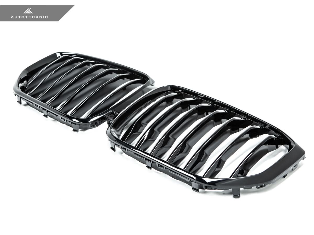 AutoTecknic Gloss Black Front Grille - BMW G05 X5 Pre-LCI