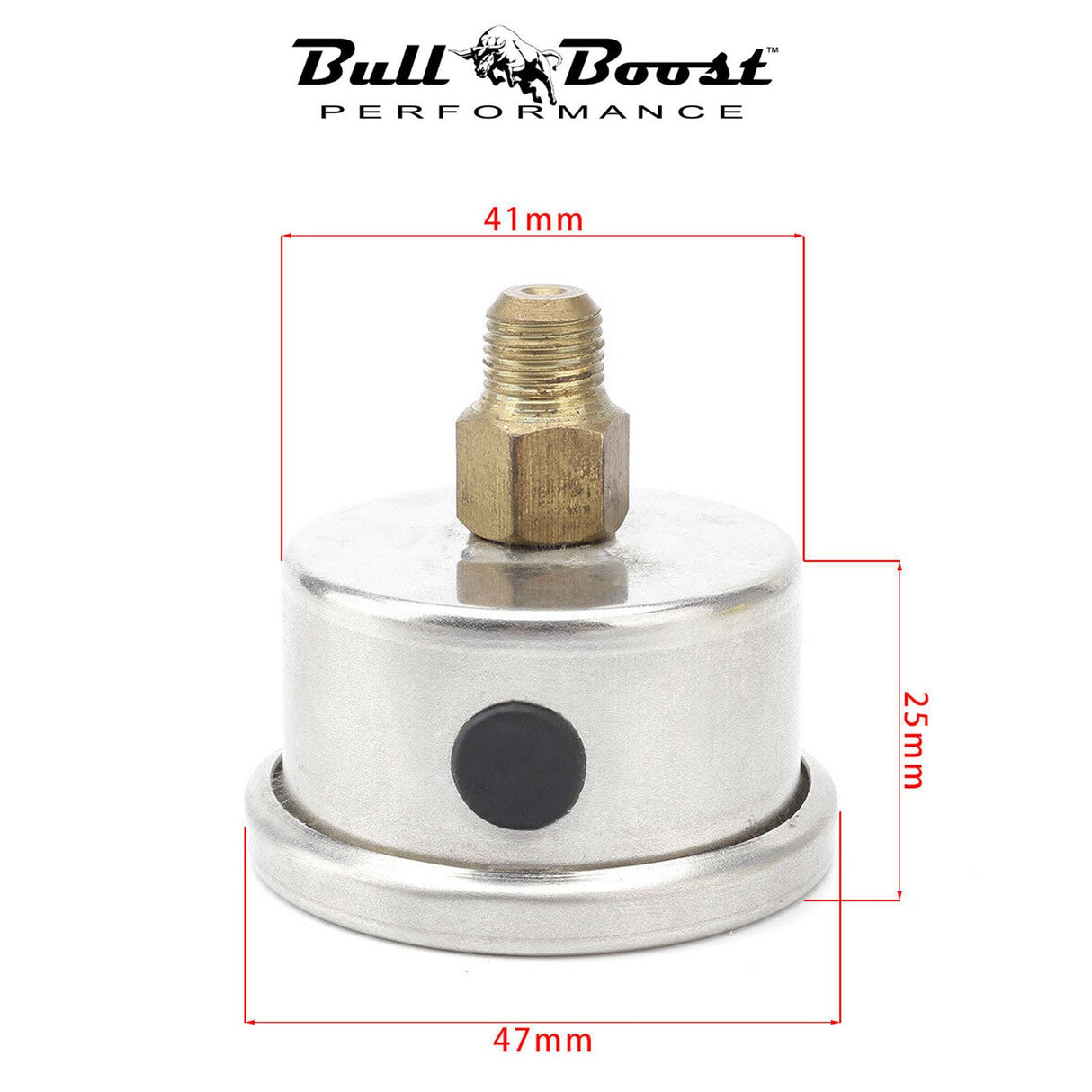 Fuel Pressure Regulator Gauge 0-160 Psi Bar Liquid Fill Chrome Fuel Oil Rail