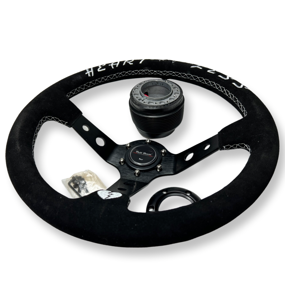 Steering Wheel + Hub Adapter for Toyota Chaser KE70 AE71 AE82 AE86 Supra Corolla