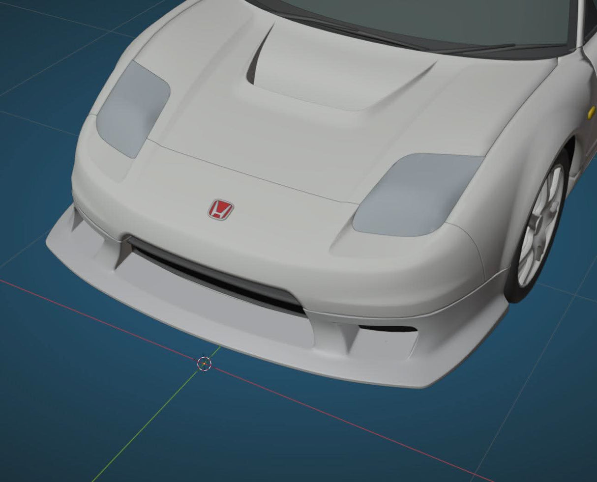 Front Lip R-GT - Acura/Honda NSX (NA2, 2002-2005)