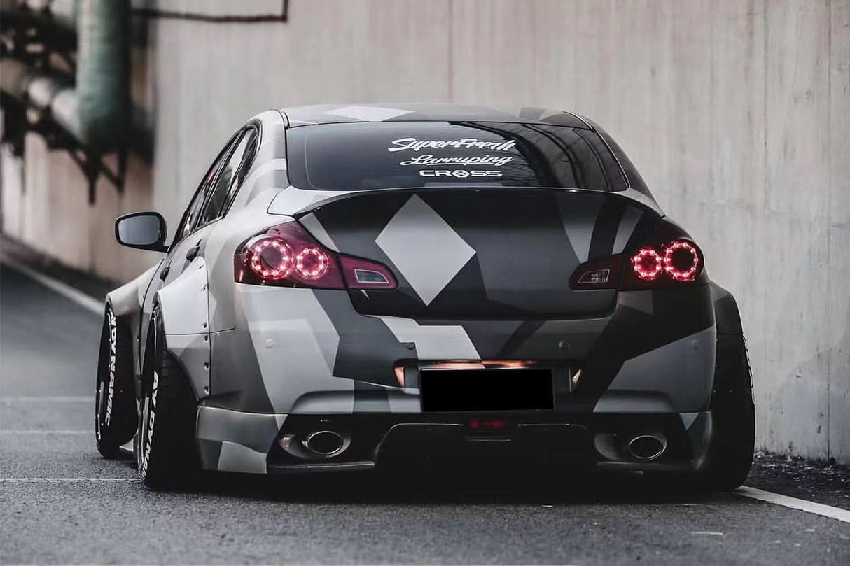 2007-2015 Infiniti Carbon Fiber Trunk DarwinPRO (BKSS) Fits G35, G37, G25, Q40 Sedan