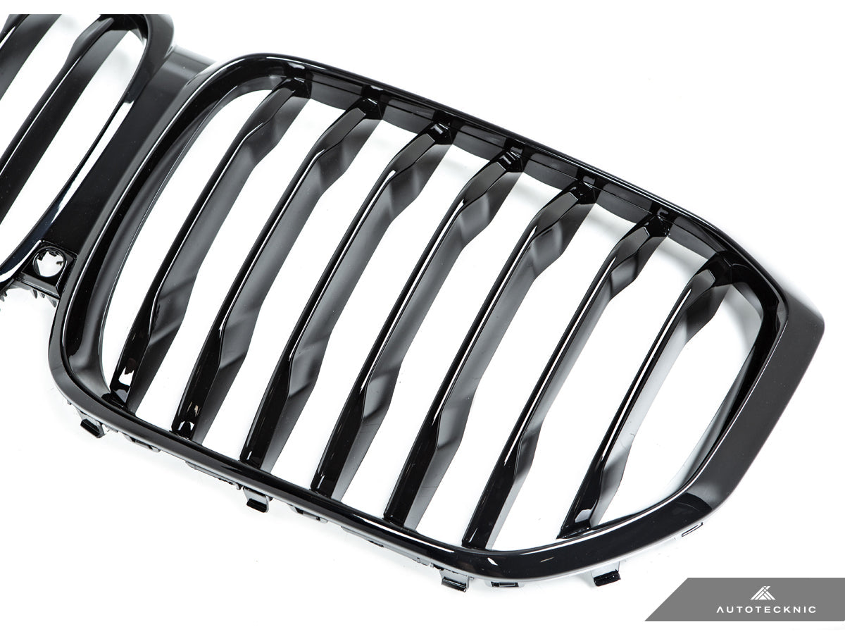 AutoTecknic Gloss Black Front Grille - G05 X5 Pre-LCI